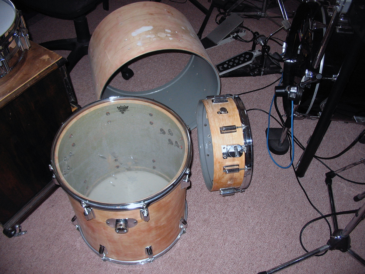 Rogers shells with Powertone snare.